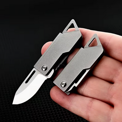 Mini-Klappmesser für Schlüsselanhänger – kompaktes EDC-Werkzeug