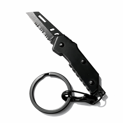 Mini klappbares taktisches Messer - gezahnt