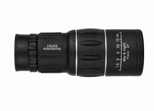Monokular 16x52 mit einstellbarem Fokus