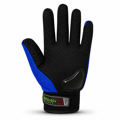 Motorradhandschuhe mit harten Protektoren - L