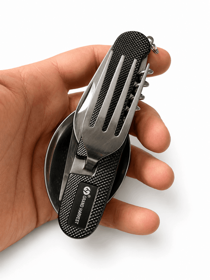 Multifunktionales Camping-Set BlackAirsoft NomadFork