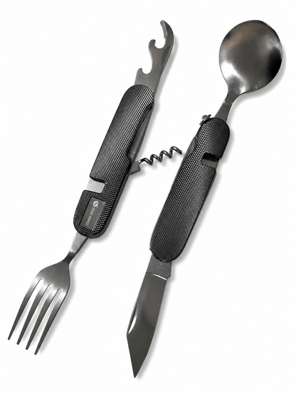 Multifunktionales Camping-Set BlackAirsoft NomadFork
