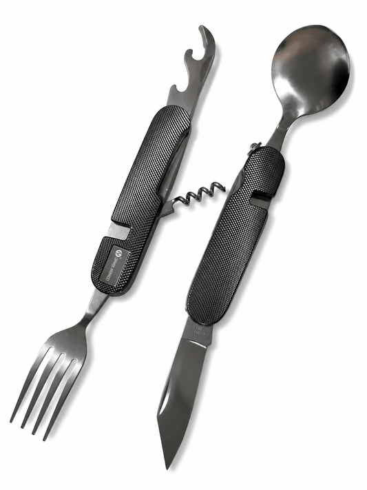 Multifunktionales Camping-Set BlackAirsoft NomadFork