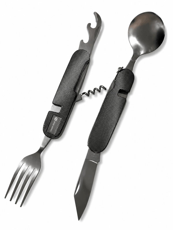 Multifunktionales Camping-Set BlackAirsoft NomadFork