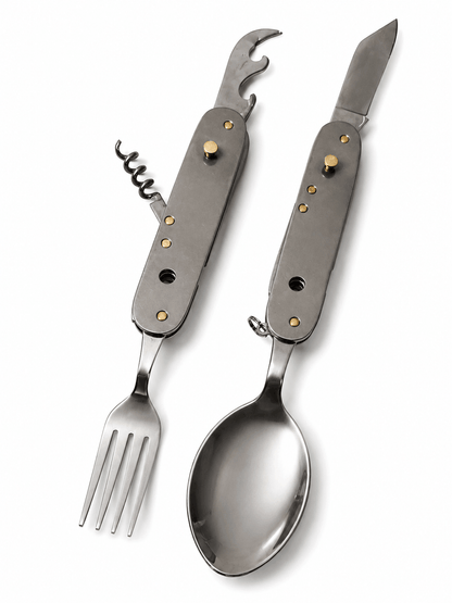 Multifunktionales Camping-Set BlackAirsoft NomadFork