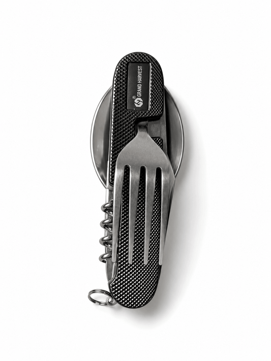 Multifunktionales Camping-Set BlackAirsoft NomadFork