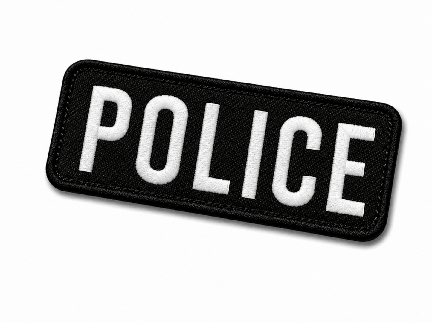 Aufnäher POLICE 25x9 cm mit Klettverschluss auf der Rückseite