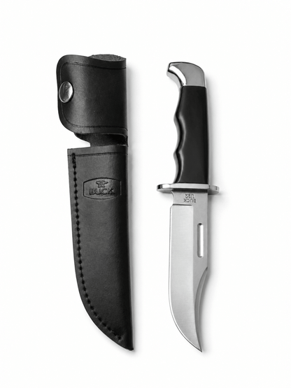 Outdoor-Messer BUCK 119 mit Lederscheide