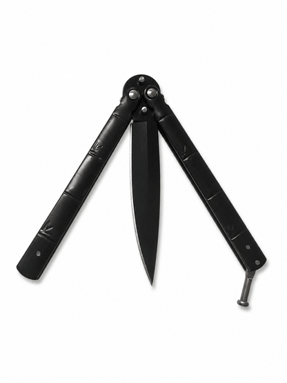 Klappmesser Butterfly Black Airsoft Shadow
