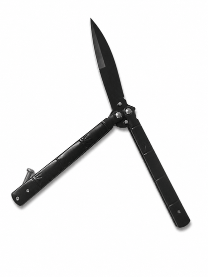 Klappmesser Butterfly Black Airsoft Shadow