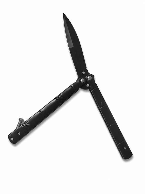 Klappmesser Butterfly Black Airsoft Shadow