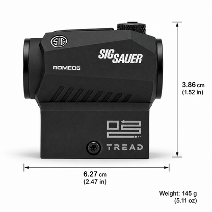 Reflexvisier SIG Sauer ROMEO5 COMPACT 1x20mm 2 MOA Red Dot