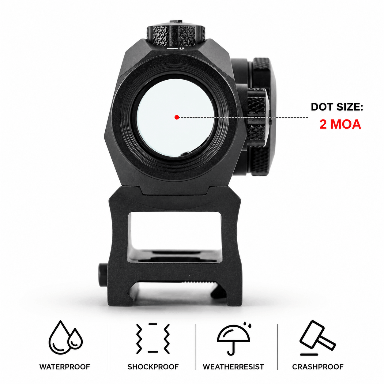 Reflexvisier SIG Sauer ROMEO5 COMPACT 1x20mm 2 MOA Red Dot