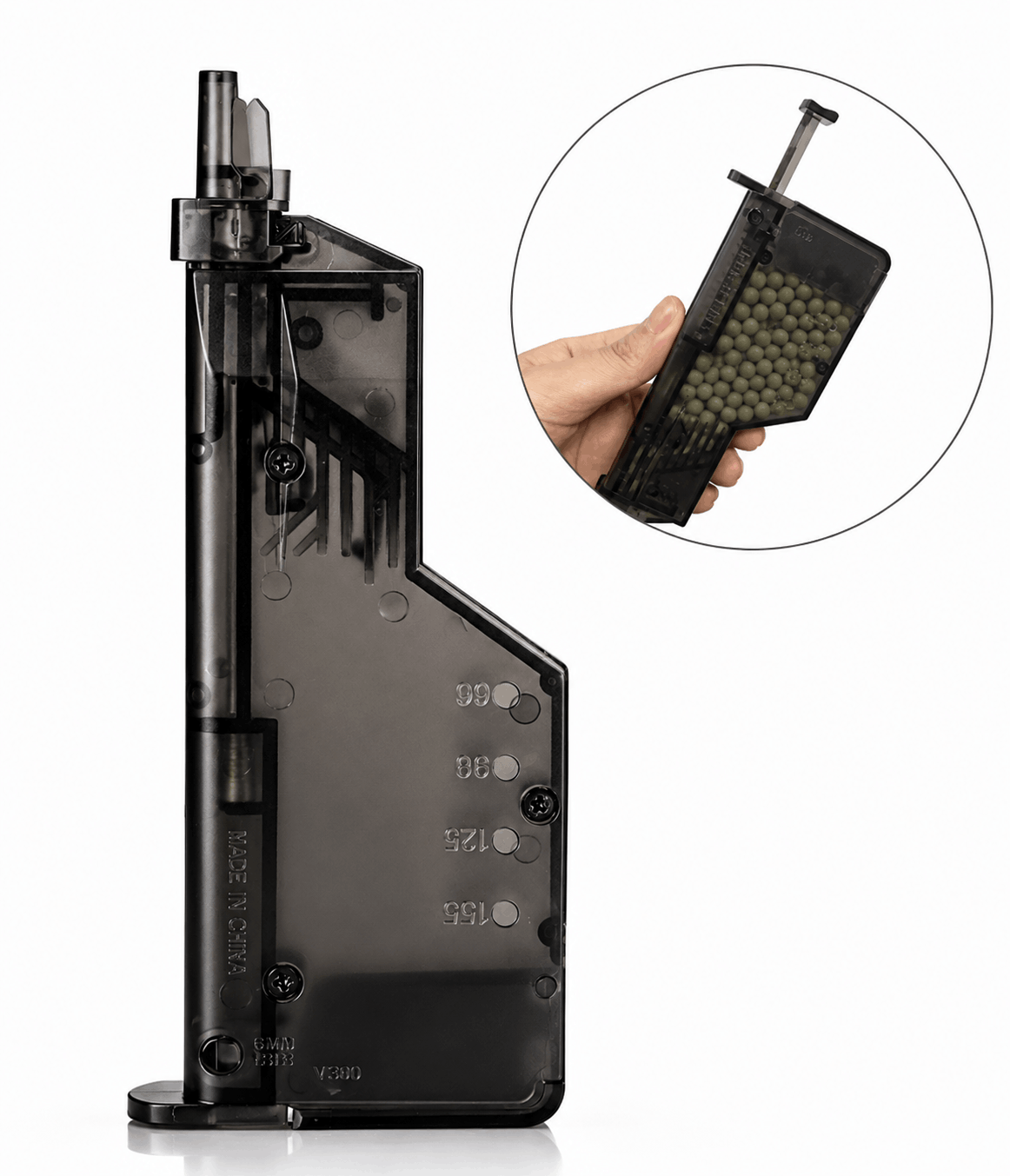 Speed Loader für Airsoft-Magazine – Schnelllader für 220 BB-Kugeln