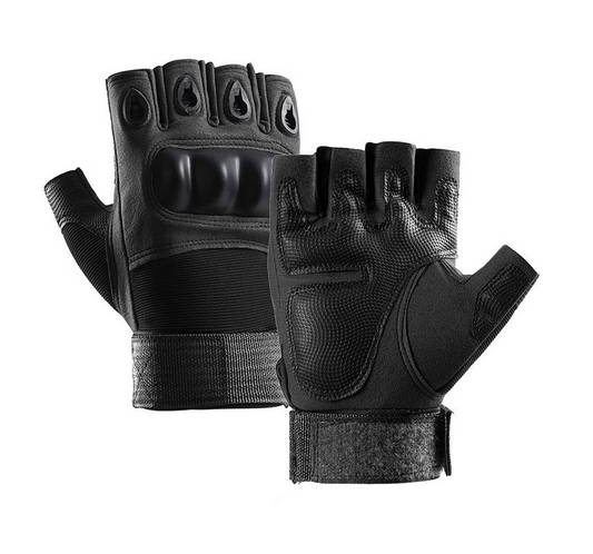 Taktische Fingerlose Handschuhe mit Protektoren