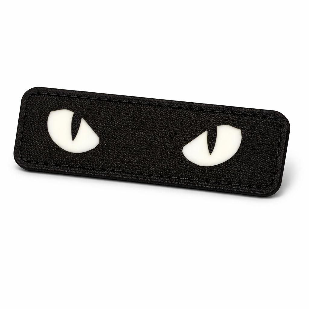 Taktisches leuchtendes Patch, „Katzenaugen“ – Glow in the Dark