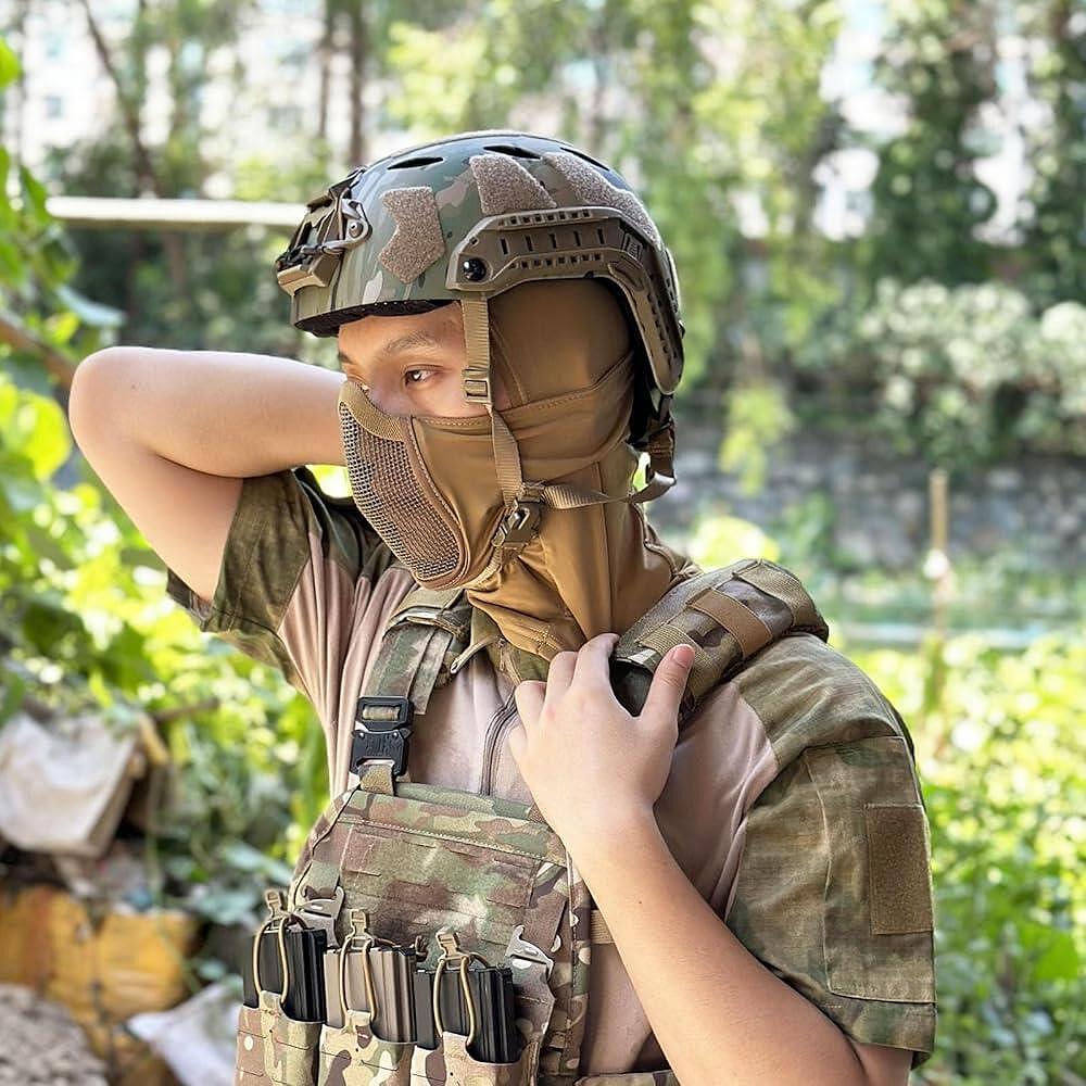 Taktische Balaklava mit eingebauter Mundmaske