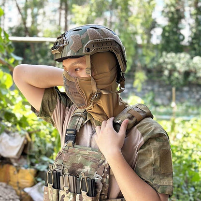 Taktische Balaklava mit eingebauter Mundmaske