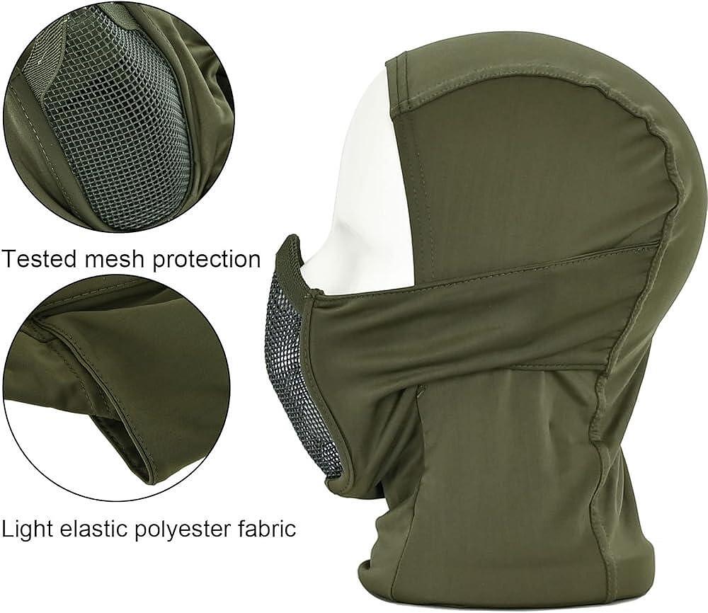 Taktische Balaklava mit eingebauter Mundmaske