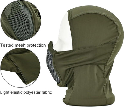 Taktische Balaklava mit eingebauter Mundmaske