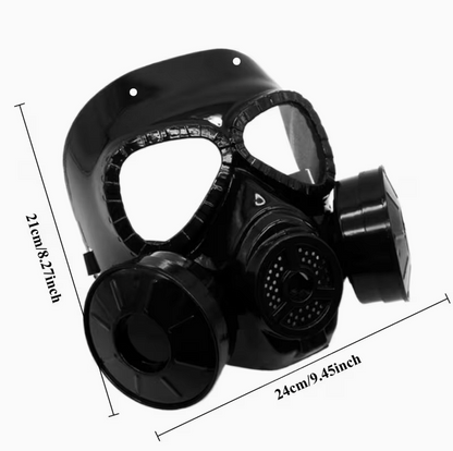 Taktische Maske mit Doppel-Filtern – SWAT-Stil