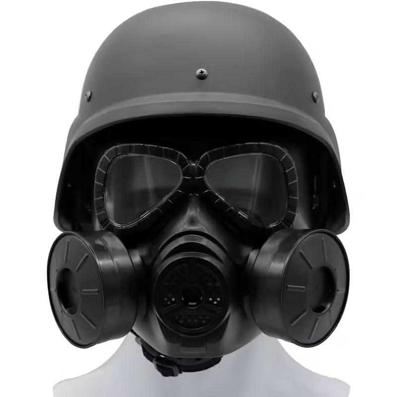 Taktische Maske mit Doppel-Filtern – SWAT-Stil