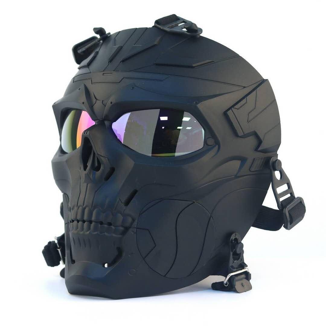 Taktische Maske Skull Helmet mit Visier