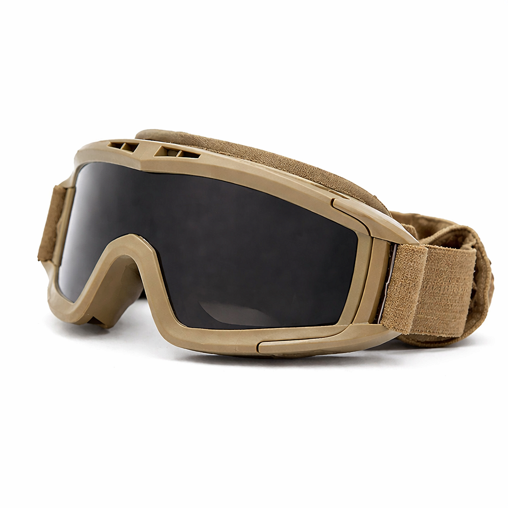 Taktische Schutzmaske, Brille Anti-Beschlag