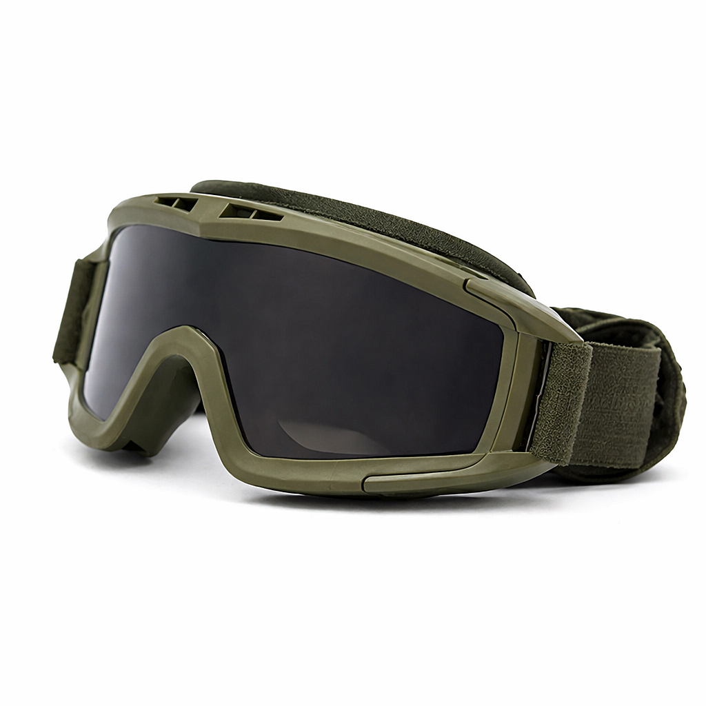 Taktische Schutzmaske, Brille Anti-Beschlag