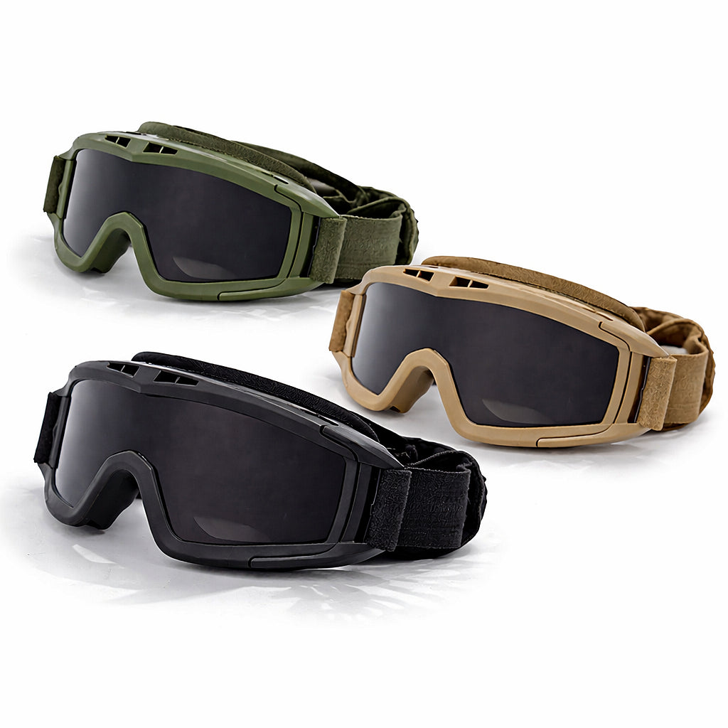 Taktische Schutzmaske, Brille Anti-Beschlag