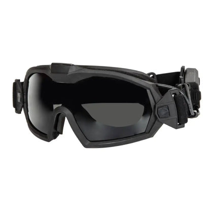 Taktische Schutzmaske, Brille mit eingebautem Ventilator, Anti-Beschlag