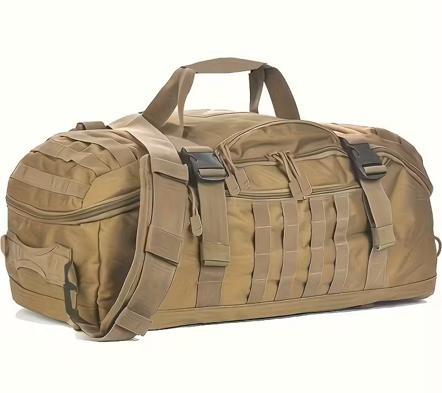 Taktischer 3-in-1-Rucksack 45L mit MOLLE-System – Rucksack, Tasche und Beutel