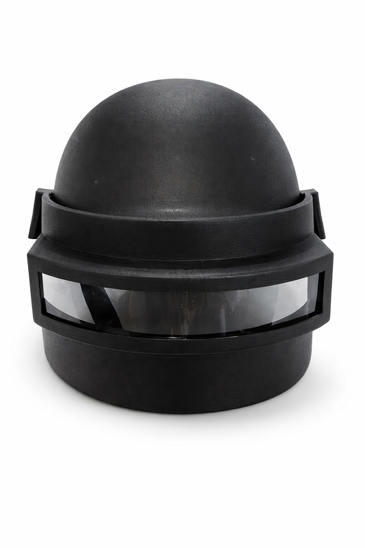 Taktischer Schutzhelm mit Visier – SWAT-Stil, schwarz