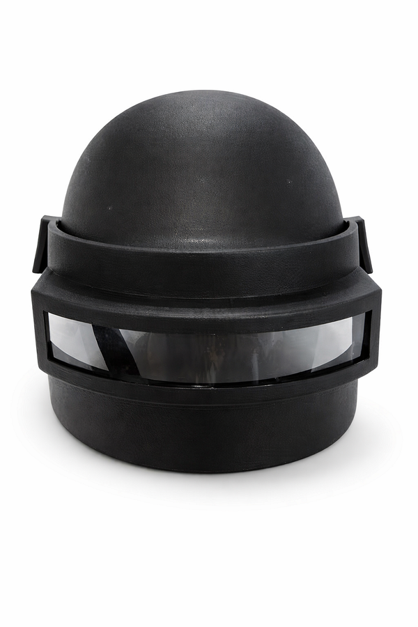 Taktischer Schutzhelm mit Visier – SWAT-Stil, schwarz