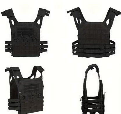 Taktische Weste Plate Carrier, MOLLE-System, verstellbar