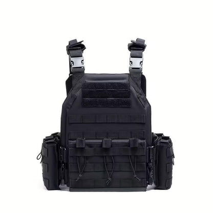 Taktische Weste Plate Carrier, MOLLE-System, mit Modulen – verstellbar