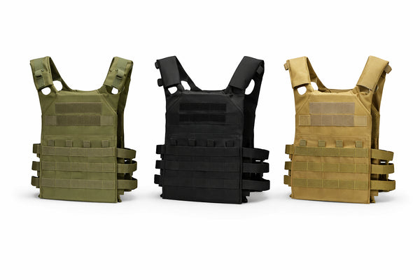 Taktische Weste Plate Carrier, MOLLE-System, verstellbar