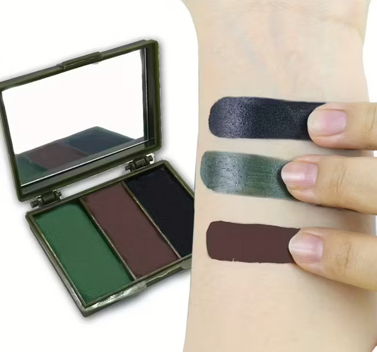 Taktische Camouflage-Gesichtscreme – 3 Farben