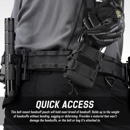 Taktischer Handschellenholster mit MOLLE-System