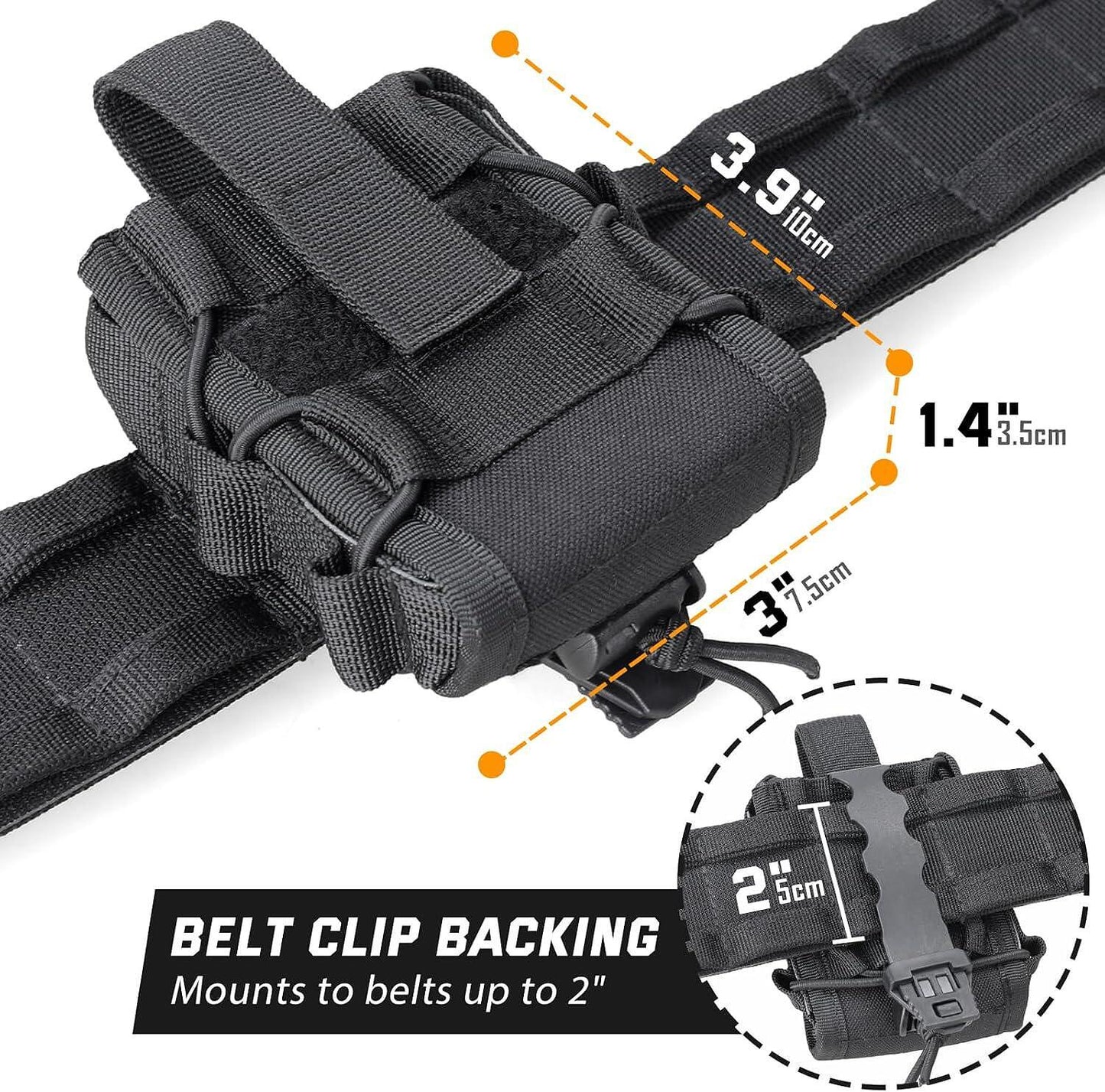 Taktischer Handschellenholster mit MOLLE-System