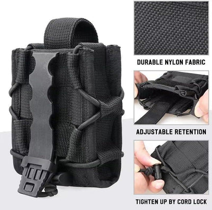 Taktischer Handschellenholster mit MOLLE-System