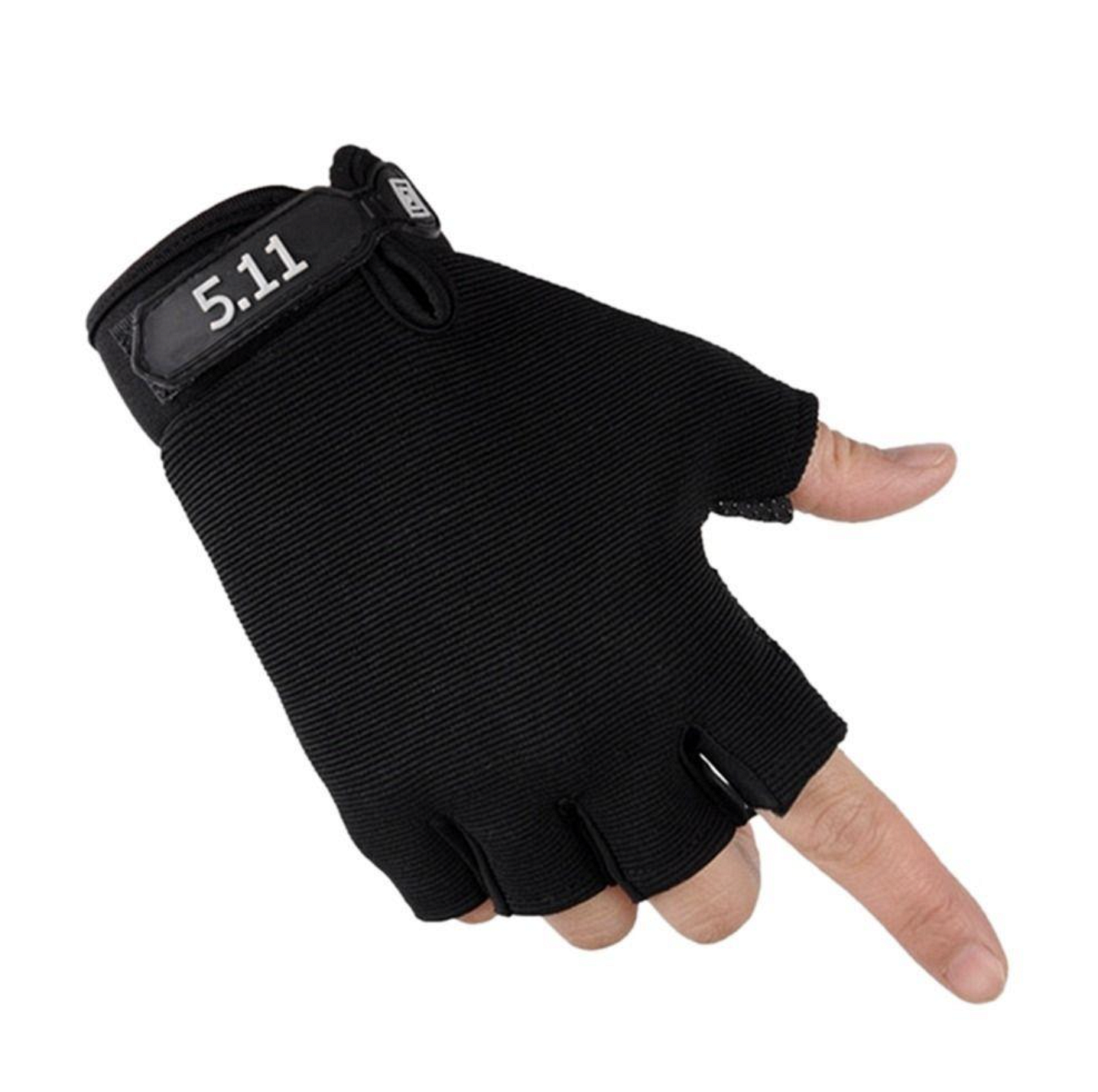 Taktische fingerlose Handschuhe ohne Protektoren
