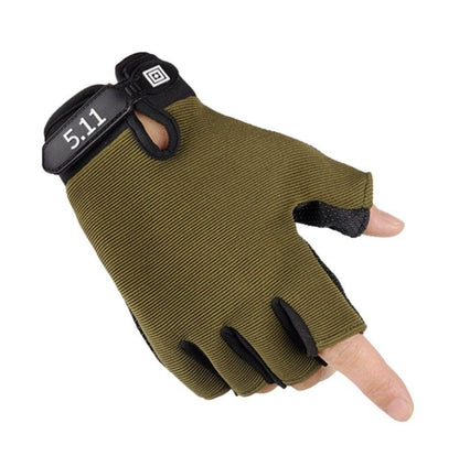 Taktische fingerlose Handschuhe ohne Protektoren