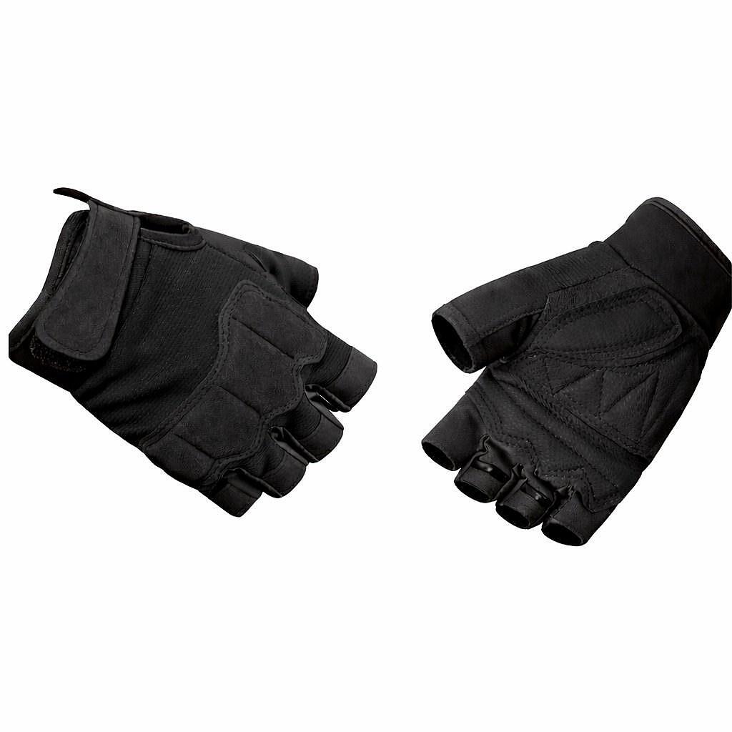 Taktische fingerlose Handschuhe mit verstärktem Schutz