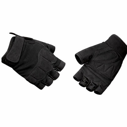 Taktische fingerlose Handschuhe mit verstärktem Schutz