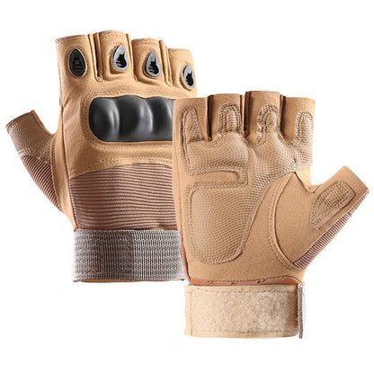 Taktische Fingerlose Handschuhe mit Protektoren
