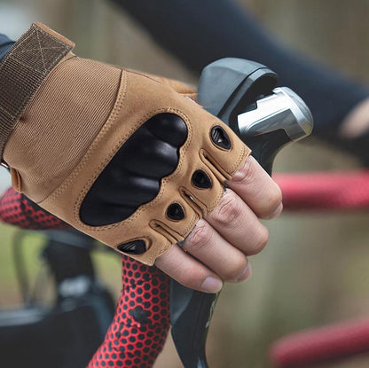 Taktische Fingerlose Handschuhe mit Protektoren