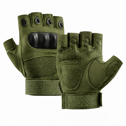 Taktische Fingerlose Handschuhe mit Protektoren