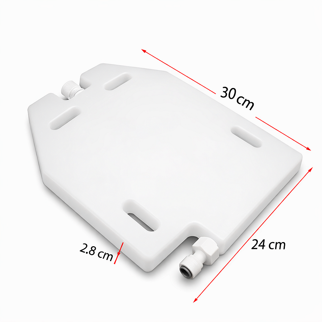 Taktischer Wasserbehälter für Weste (Plate Carrier) – 1,5L