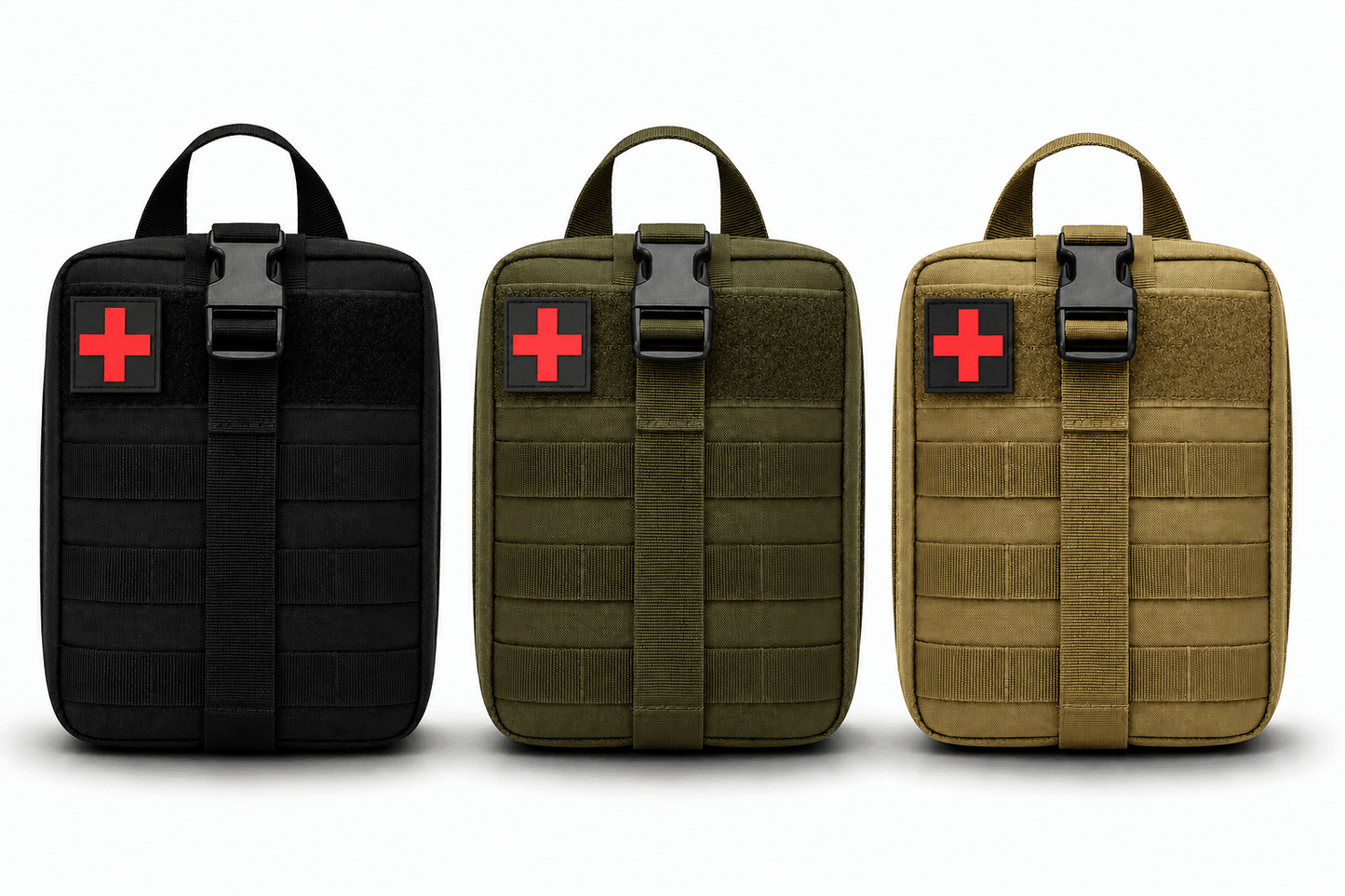 Taktische Erste-Hilfe-Tasche MOLLE BlackAirsoft Rip-Away, medizinische Notfalltasche